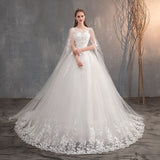 Main Wedding Dress 2026 New Bride At The Runaway Princess Small Long Tail French Ebay Wedding Dress HZ0517