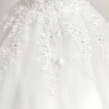 Wedding Bride 2025 New White Dress Pregnant Princess Wedding Size Tail Wedding Dress HZ0517