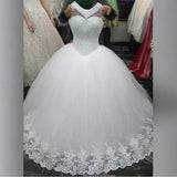 2026 Spring New Large-Size Bride High-Waist Simple Style Wedding Dress HZ0517