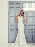 French Brated Fish-Tailed And Stingy Face Thin Travel Light Wedding Dress Dress Dress Year Banquet HZ0517