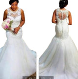 2026 Spring New Thin White Fish Tail Long Sleeveless Wedding Dress HZ0517