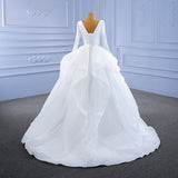 Wedding Dress Super Fairy Bride Wedding High-Waist Korean Tail Wedding Yarn Art Test Solo Punt Skirt Dress HZ0517