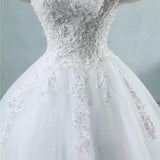 Sleeveless Bride Main Wedding Dress 2025 New Lace Wedding Dress Repair Slimming Main Wedding Dress Woman HZ0517