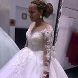 Wedding Dress Retro New Lace Bride Big Tailed Wedding Dress 2026 New Fashion Banquet Toast HZ0517