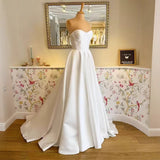 French Light Wedding Dress New Denance Smear Simple Deniface Tug Tail Light Luxury Small Group Pat Go Out Yarn Dress HZ0517