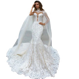 Wedding Dress 2026 New Mermaid Lace Long Tail Wedding Dress Spring HZ0517