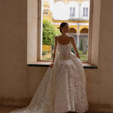 2026 New Wedding Dress Sexy Lace Sling Dress Evening Dress HZ0517