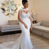 2026 New African New French Sexy Body Repair Kite Thin Bride Fishtail Tail Wedding Dress Spring HZ0517