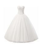 Wedding Dress Bridal Grooming 2026 New Breast-Skinny Shoulder Korean Style Simple Wedding Dress HZ0517