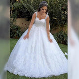 Wedding Dress Senior Sense 2026 New Outdoor Wedding Trip Shows Thin Embroidery Lace Big Tail Skirt HZ0517