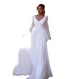 2026 Spring Wedding Dress New Women's Dress New Single Shoulder Dress Dress HZ0517