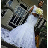 2026 Spring Slimming Fish Tail Tug Wedding Dress French Simple Hot Main Wedding Dress HZ0517