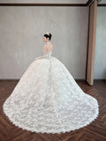 Bridal Wedding Dress 2026 Spring New French Lace Brae Heavyweight Small Luxury Fairy Main Wedding Dress HZ0517