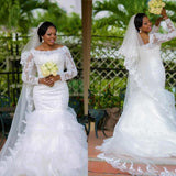 New Bride's Main Wedding 2026 New Fishtail Shown Thin Out African Mermaid Wedding Dress Woman HZ0517