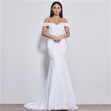 Fishtail Main Wedding Dress 2026 New Fairy Lace Simple Light Wedding Dress Bride Wedding Yarn Spring HZ0517