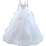 Wedding Dress Super Fairy Bride Wedding High-Waist Korean Tail Wedding Yarn Art Test Solo Punt Skirt Dress HZ0517