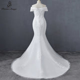2026 New Sweetheart Boat Collar Style Mermaid Wedding Dress Bridal Wedding Dress Wedding Dress Sea Robe HZ0517
