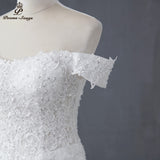 2026 New Elegant Shoulder Sexy Mermaid Wedding Dress Wedding Bridal Dress HZ0517