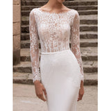 Simple Temperament French Lace Lace Faucet Fishtail Wedding Dress 2026 New Bridal Main Yarn High Quality Feeling Out Yarn Light HZ0517