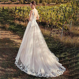 2026 New New Wedding Dress Sexy Lace Long-Sleeved Dress Evening Dress HZ0517