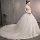 Wedding Dress 2026 New Temperament Bridal Slings Big Taileds Super Fairy Dream Simple Small Man Showing Thin HZ0517