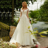 2026 New Wedding Dress Long Sleeve Sexy Slim Slim Fishtail Bride Main Wedding Dress HZ0517