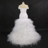 Real Shooting Crystal Mermaid Wedding 2026 New Slim Shoulder Thin Fish Tail Supply HZ0517