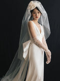 French-Style Linden Dress Bridal Simple V-Necked Yarn 2026 New Fishtail Dress Dress Welcome Yarn HZ0517