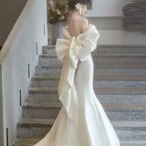 The New Bridal Temperament Of The Bridal Temperament Of The Lint-Dishtail Of The Yarn Welcome Dress HZ0517