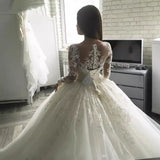 Star Of The Same 2026 New Women's Long-Sleeved Evening Dress Dress Wedding Dress HZ0517