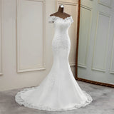 2026 Spring New Repair Wedding Dress Fish Tail Small Tail Lace Travel Photo Wedding Dress HZ0517