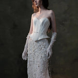 French Brae Light Wedding Dress 2026 New Heavy Industry Brides To Make Wedding Welcome Yarn HZ0517