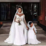 Tailed Wedding 2026 New African Mermaid Removable Wedding Dress Wedding Dress HZ0517