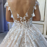 Wedding Dress 2026 New Bride Sexy Sleeveless Court Style Shoulder Big Tail Texture Main Wedding Dress Spring HZ0517