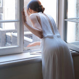 Sen Family Light Wedding Dress Simple Out Of The Yarn Small Tug White Thin Super Fairy Welcome Yarn Wedding Dress HZ0517
