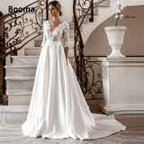 Main Wedding Dress 2026 New Bridal Yarn High-Necked Lace Body-Tailed Luxury A-Word Wedding Dress HZ0517