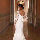 Light Wedding Dress Tail Long-Sleeved Bride Main Wedding Dinner Party High-Level Feeling Main Yarn HZ0517
