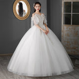 Light Wedding Dress Master Wedding Dress Size 2025 New French Mori Character Thin Bridal Female White F90 HZ0517