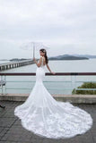 Exploding Sexy Dress Dress Lace Dew Back Deep V Sleeveless Long Tail Evening Dress Woman HZ0517