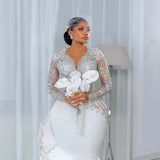 Heavy Industry Nail Pearlfishtail Wedding Dress Size Bridal Ceremony Main Yarn HZ0517