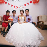 Dream Starry Sky Main Wedding Dress 2025 New Bridal Main Yarn Display Thin Heavy-Bstride Wedding Dress Long Tailed Out Of The Yarn Woman HZ0517