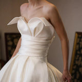 Sing Noodle Wedding Dress Bra 2026 Summer New Elegant Small Tail Repair Slim Skinny Lawn Wedding Outdoor Wedding Wedding HZ0517