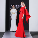 Evening Dress 2026 New Light Luxury Thin Dress Famous High-End Host Dress Female Elegant High-End Atmosphere HZ0517
