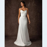 Wedding Dress 2026 New Slings Body Sexy Dew Trendy Wedding Dress Spring HZ0517