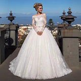 French Bridal Light Main Wedding Dress 2026 New Temperament Simple Thin Long Sleeves Cover Long Tailings Out Of The Yarn HZ0517
