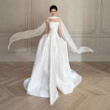French High-End Light Wedding Dress 2026 New Bridal Sen Family Super Fairy Denoodle Temperament Go Out Yarn Welcome Dress Dress Dress HZ0517