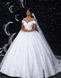 Large-Size Wedding Dress 2026 Spring New Repair Thin Shoulder Ponol Shaft HZ0517
