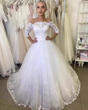 Main Wedding 2026 New Lace Master Wedding Dress Gauce Brides Dress HZ0517