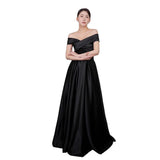 French Light Wedding Black Stite Hepburn Style Studio Theme Couple Take A Picture Of A Word Shoulder Certificate Registration Small Dress HZ0517