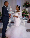 Wedding Dress Woman 2026 New Fishtail Wedding Private Set Bridal Wedding Dress Large Size Thin Wedding Dress Woman HZ0517